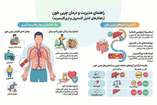 انواع داروهای چربی خون